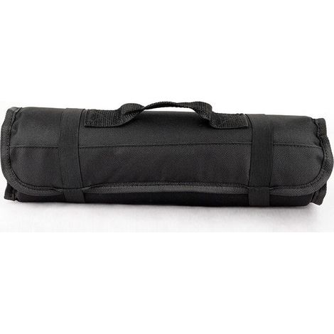 Lntyq Sans outils pour clé à molette tournevis, pinces, compartiments à roulettes, organiseurs, pochette enroulable en toile pour homme, petite douille porte-monnaie (1/5)
