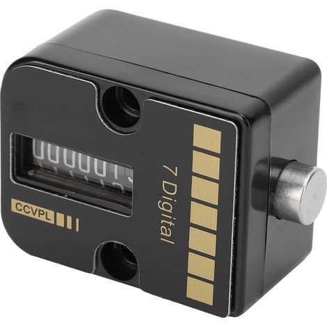Compteur électronique à 7 chiffres (0-9999999) avec mémoire automatique CVP-200 ABS, plage de comptage de 0 à 9999999. (1/5)