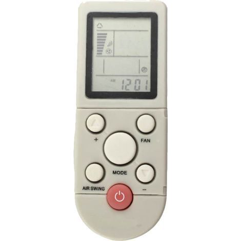 Universal replacement remote control for air conditioner (115 x 45 x 24 mm) for YKR - F/001 AUX F06 (1/5)