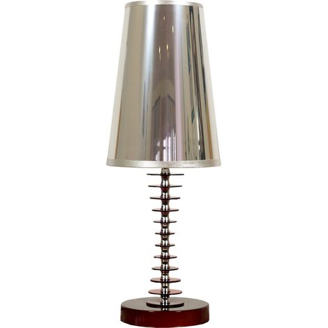 Lampe table Candellux Fundi 41-14535 E27 bois naturel