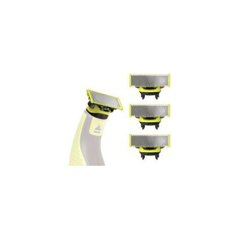 Lot de 3 lames de rechange T-Blade compatibles avec les rasoirs OneBlade