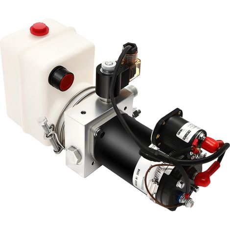Pompe hydraulique, télécommande, solution de levage efficace, noir (1/2)