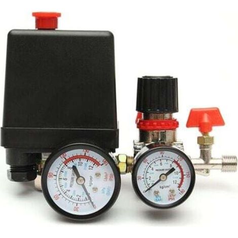 Regolatore di pressione del collettore del compressore d'aria da 125 psi