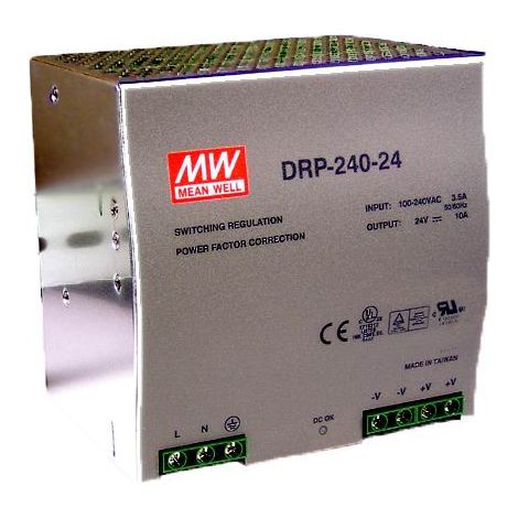 Alimentation Rail DIN 220 AC/24VC 10AMP CAME 001FR1318