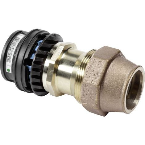 Viega Geopress K Übergangskupplung SC-Contur 9713.4TW, d. 32mm x 32mm, Kunststoff (1/3)