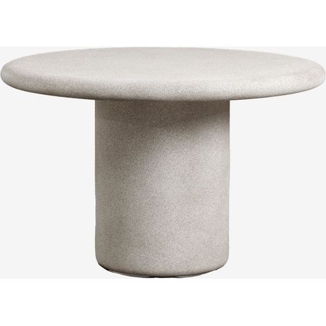 Table de jardin ronde en ciment Emiria SKLUM  Ø120 cm