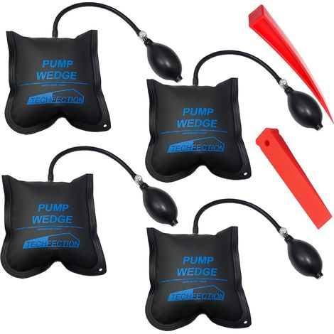 4pcs Air Pump Wedge Inflatable Cushion Mounting Cushion Lift Alignment Tool for Installation of Doors Windows Furniture Refrigerator Car Repair (1/5)