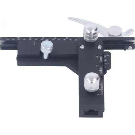 Accessoire pour microscope : pied à coulisse mobile, règle, platine mobile mécanique X-Y de haute précision avec échelle. (1/5)