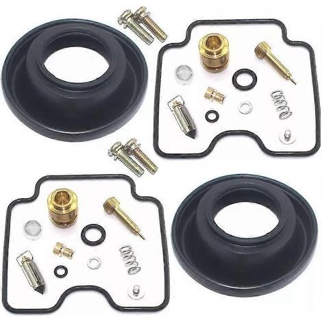 Convient pour SUZUKI GS500 2001-2002 GS 500 Kit de réparation de carburateur Pièces Piston Diaphragme ()
