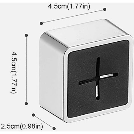 Crochet porte-serviettes, support en silicone perforé pour torchons, porte-serviettes auto-adhésif sans perçage pour la cuisine et la salle de bain - Noir (1/4)