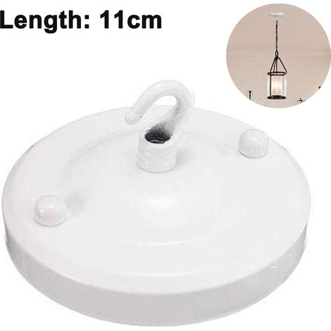 Kit Plafonnier Suspension - Plaque Plafond Pour Lustre - Fixation Rétro Pour Applique Pendante - Diamètre 110 Mm - Charge Max 8 Kg - 1 Pièce (1/5)
