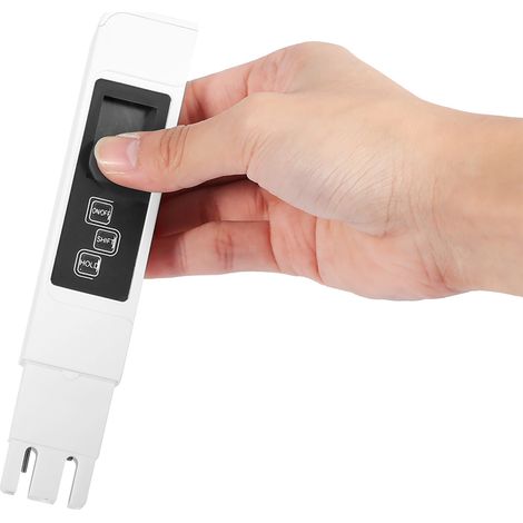 Testeur de qualité de l'eau portable 3 en 1 avec écran LCD, TDS, conductivité et température - Neuf (1/5)