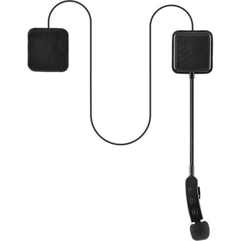 Bluetooth casque moto intra-auriculaire, kit mains libres antibruit, stéréo HD, connexion sans fil, fixation magnétique stable (1/4)