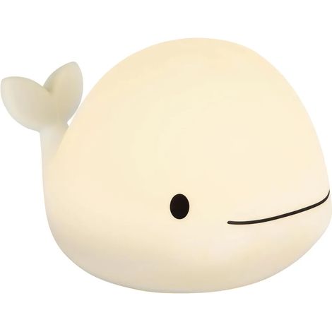 Veilleuse tactile LED baleine Castellino lampe rechargeable sans fil déco chambre fille garçon lampe de jardin terrasse extérieur (1/5)