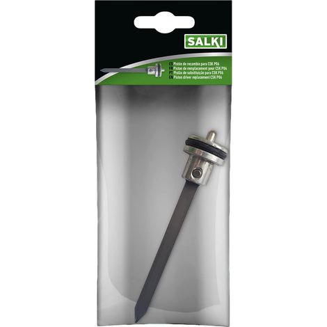 salki Ricambio pistone e linguetta per chiodatrice pneumatica CSK P06 - Ricambio di accessori per pistola per unghie. Include O-ring