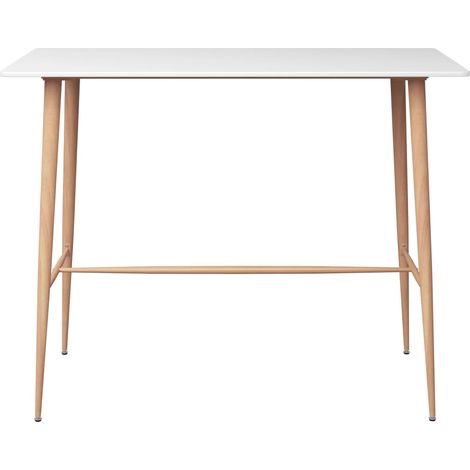 Maison Exclusive - Tavolo da Bar Bianco 120x60x105 cm