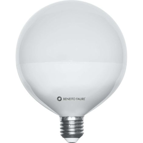 Ampoule Led Globe E27 16 W, Éclairage Naturel À 360°, 3000 K, 1700 Lm, Ip40 - Beneito & Faure Pour Éclairage Intérieur Moderne (1/4)
