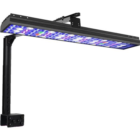 Illuminazione per acquario marino, LED a spettro completo, design a risparmio energetico, H54 con kit di braccio, spina EU-B. (1/2)