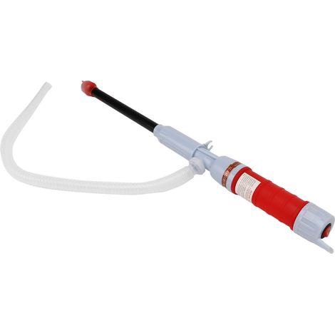 Pompe électrique portable à batterie, siphon pour transfert de liquide, pétrole, carburant, rouge, pour voiture, tracteur, bateau (1/5)