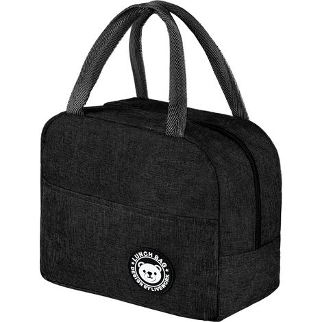 Sac Isotherme Repas Bureau 6L, Petit Panier Repas,Mini Sac à Lunch Isolé en Étanche pour Étudiant Bureau Pique-nique (1/5)