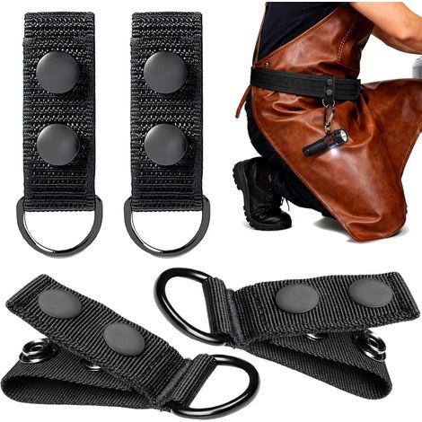 Porte-ceinture de service Maintien sécurisé , sangle sécurité élastique en nylon , fixation porte-cl (1/5)
