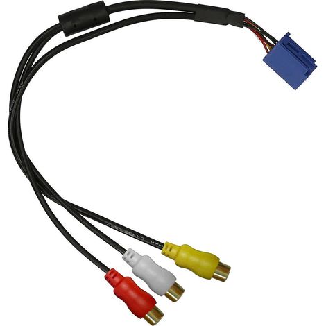 RCA-Adapter für Toyota-Autoradio, 6-poliges blaues VTR-Kabel, Ersatz-A/V-Anschluss