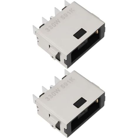 VGOL Lot de 2 Connecteurs de Port Jack d’Alimentation DC pour Ordinateur Portable Compatible avec Lenovo Legion 7-16ACHg6 (1/5)