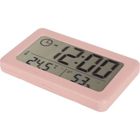 Alarme portable numérique de température et d'humidité, adaptée aux bureaux, serres, voitures et autres lieux. (1/5)