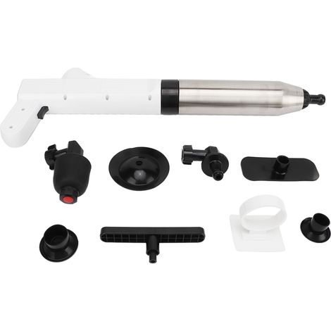 Déboucheur intégré en acier inoxydable avec poignée amovible HY-G, outil de vidange robuste, manche démontable, kit de nettoyage canalisation universel (1/5)