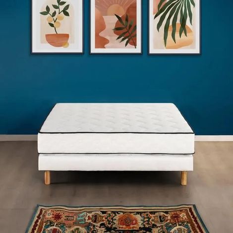 deko-dream DEKO DREAM Détente Matratze Weiß 160x200 cm