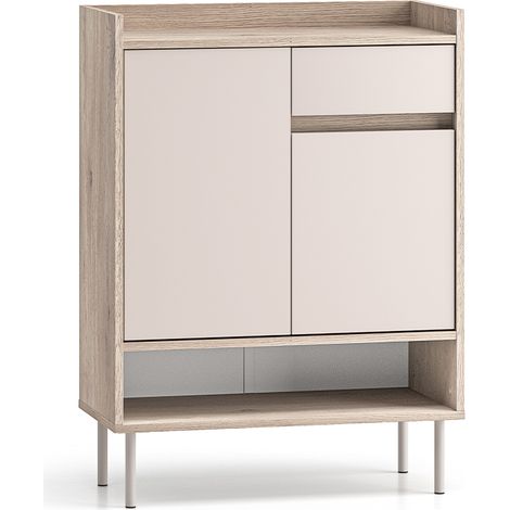 Mueble zapatero Alos Cachemira y Madera 2 puertas 1 cajón