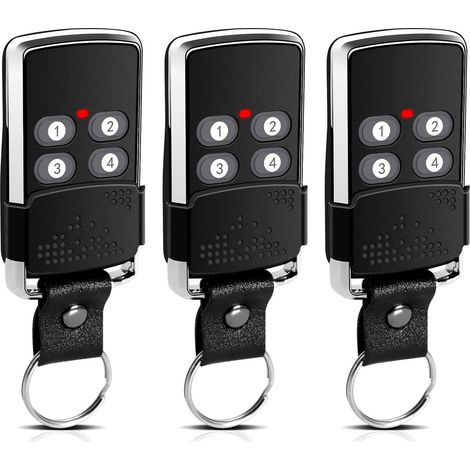 Garage door remote control 433.92 MHz - Compatible with Wisniowski EL11Q, EL12Q, EL13Q, EL17Q ELN - 4-channel rolling code (3) (1/5)