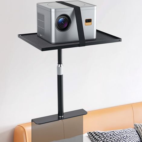 Support de projecteur pour lit et canapé avec Coque en métal - Bras réglable 24-41 cm, Compatible avec 100% de projecteurs... (1/5)