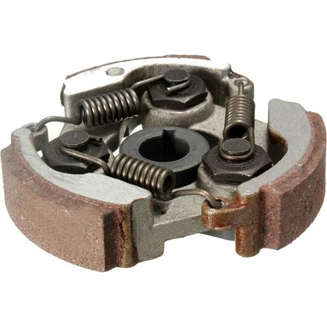 Fliehkraftkupplung für 2-Takt-Motoren mit 47 cm³/49 cm³ Hubraum, aus Aluminium, für Minibikes, Dirtbikes und Quads, mit 3 Federn (1/5)