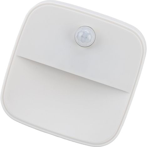 Bewegungsmelder-Nachtlicht, 0,2 W, warmweißes Licht, ABS, zum Einstecken, für Flur, EU-Stecker 100–240 V (1/5)