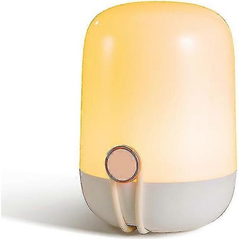Tragbares Nachtlicht zum Stillen, LED-Stilllampe mit einstellbarer Helligkeit und 7 Farben (1/5)