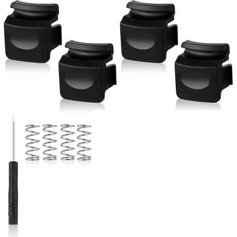 4 Stück Ersatzknöpfe für FreeSip 24oz 32oz Schwarz