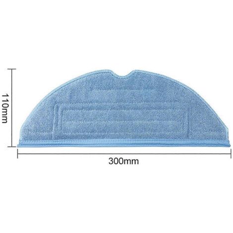 NALOOKAMIC Lot de 10 chiffons de rechange pour balais-serpillères et accessoires pour aspirateur S7