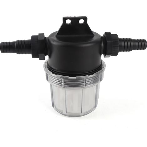 Transparenter Inline-Siebfilter für Wasserpumpen und Bewässerung mit hohem Durchfluss (1/5)