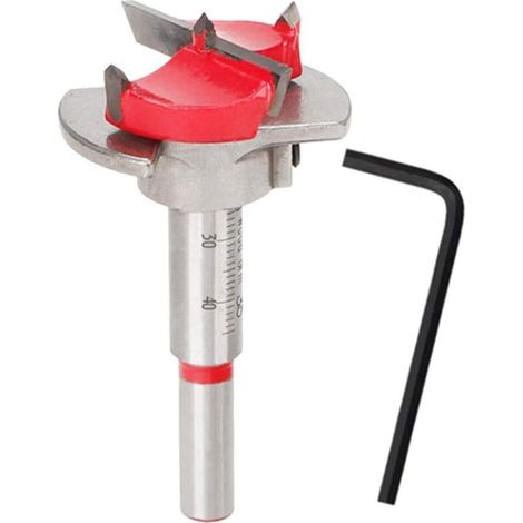 Gabarit de perçage pour charnières invisibles 35 mm – Lot de forets précis pour meubles de cuisine, armoires et mobilier sur mesure – Outil professionnel pour percer des trous exacts pour charnières d