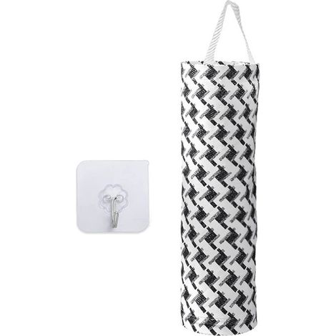 Dispensador De Bolsas De Plástico - Tela Oxford Impermeable - 39 X 17 Cm - Para Cocina Garaje Y Baño - 4 Unidades (1/5)