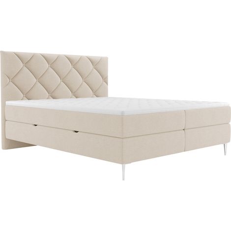 Cama continental ComfiDream Myrel, Verita 03, Continental, Doble, 180x200, Tapiz, Somieres, 188x207x117cm