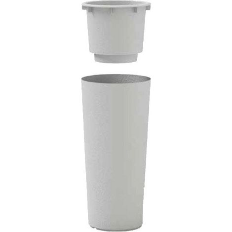 VASO CACHE-POT ROTONDO CLOU H.65CM AVANA (1/5)