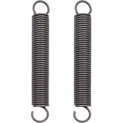 Ressort traction acier double crochet Dimensions 2 x 18 x 150 mm (1/4)