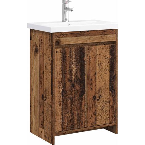 Set di mobili per il bagno Legno antico 61 x 40 x 84,5 cm vidaXL (1/5)