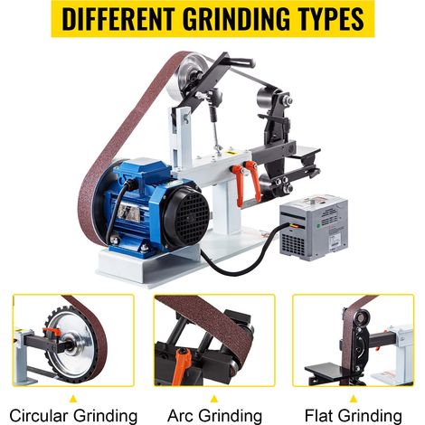 Lijadora de cinta Lijadora de cinta Lijadora 1,5 kW 2x82 pulgadas (1/5)