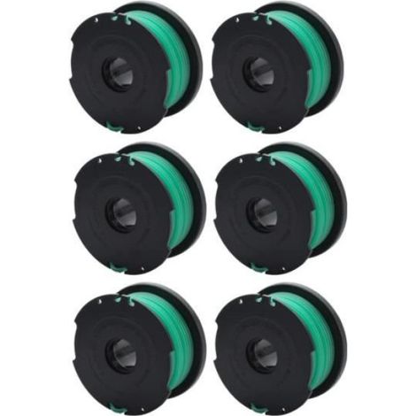 Bobines de fil - Black & Decker - GL7033 GL8033 GL9035 - 6 m - 2 mm - Vert (1/4)