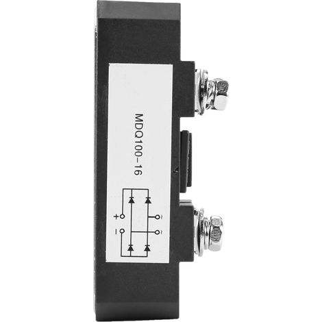 1 redresseur monophasé à pont de diodes 100 A 1600 V haute puissance 4 connexions (1/5)