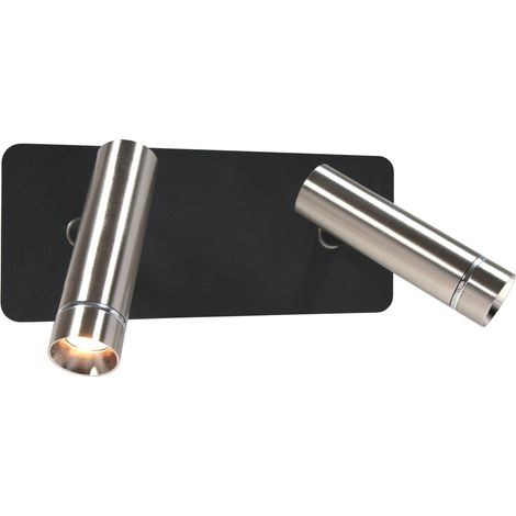 Mexlite - aplique de pared - Lumo - acero - metal - lámpara de (1/3)