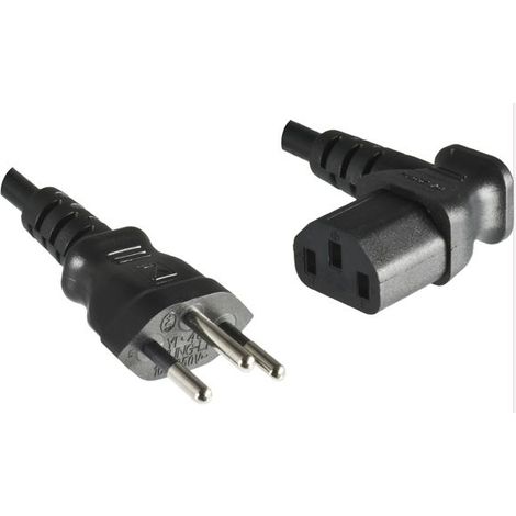 Microconnect PE160418A cable de transmisión Negro 1,8 m C13 acoplador
